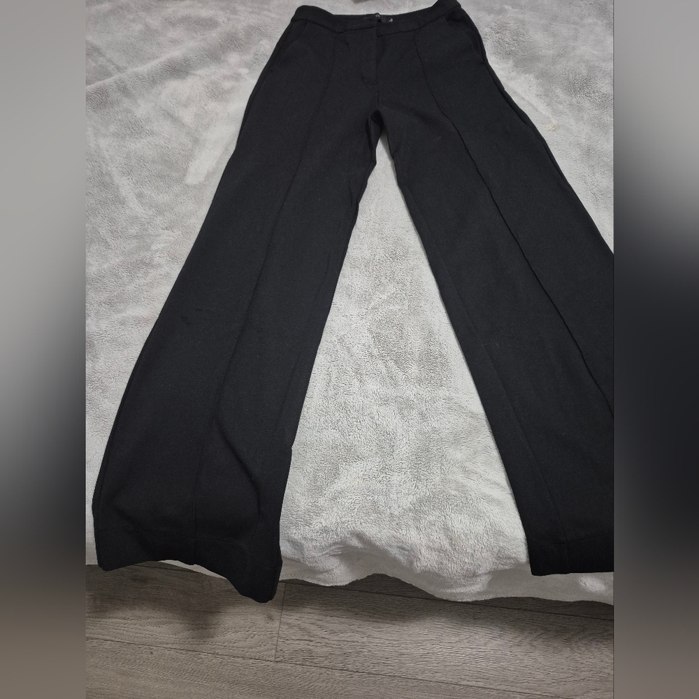 TALULAH Flared Black Pants